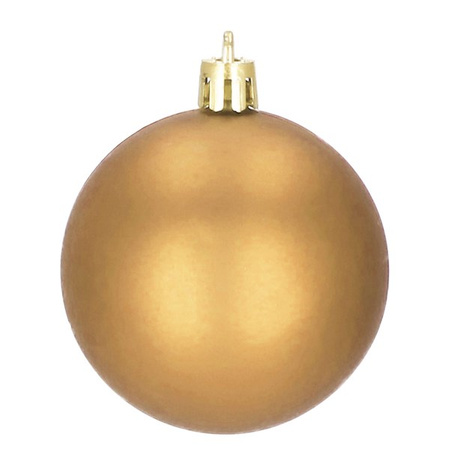 Bombki choinkowe 51 szt. ozdoby świąteczne zestaw złoty