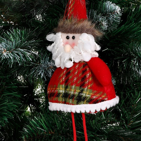 Bałwanek wiszący 38cm zawieszka ozdoba świąteczna, krasnal świąteczny, gnom