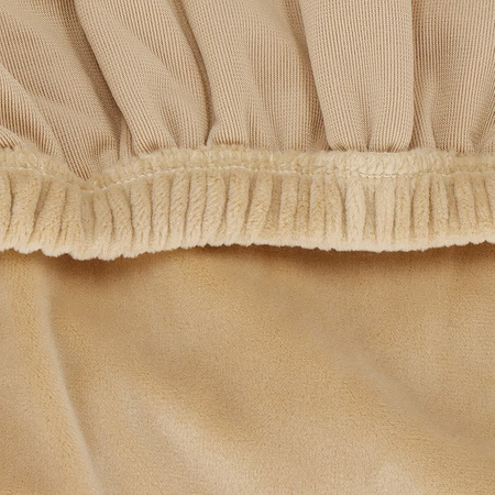 Pokrowiec na krzesło uniwersalny beżowy