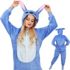 Piżama jednoczęściowa kigurumi damska kombinezon Stitch rozmiar M
