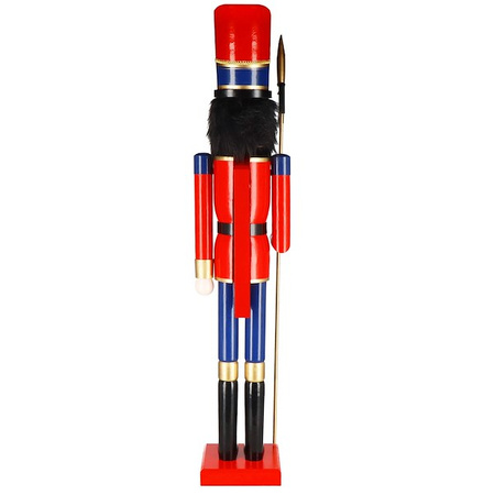 Dziadek do orzechów 152 cm drewniany żołnierzyk, figurka świąteczna