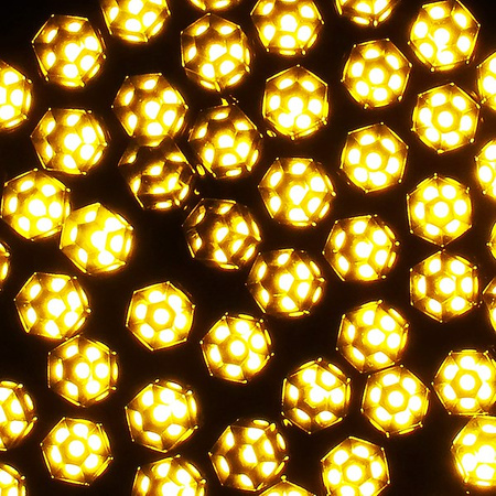 Lampki choinkowe biały ciepły 120 Led z programatorem na baterie