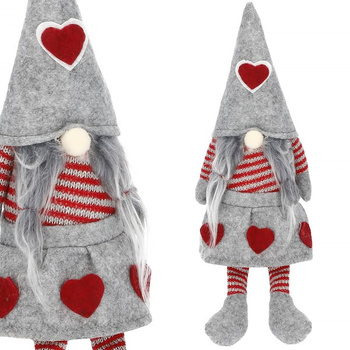 Skrzat 37cm ozdoba świąteczna, krasnal świąteczny, gnom