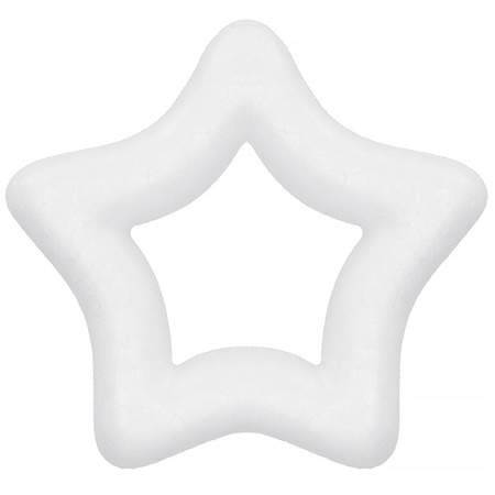 Gwiazda styropianowa 10cm bombka styropianowa zestaw 10 szt. decoupage