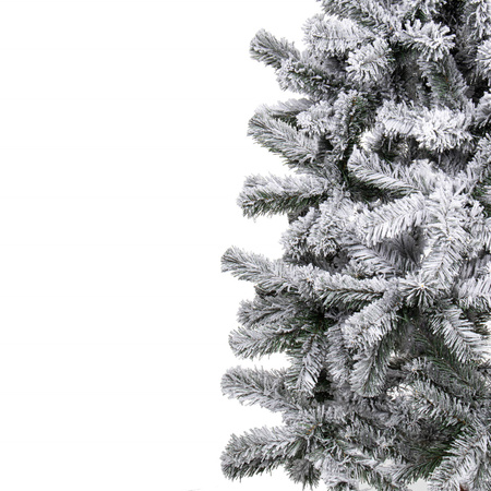 Choinka na pniu 220 cm sztuczna świerk śnieżony
