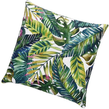 Poszewka dekoracyjna 40x40cm na poduszkę, jasiek liście