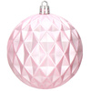 Bombki choinkowe 30 szt. różowy 8cm zestaw choinkowy
