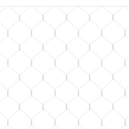 Kurtyna świetlna biały ciepły 100 Led lampki wewnętrzno-zewnętrzne siatka z programatorem