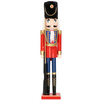 Dziadek do orzechów 50 cm drewniany żołnierzyk z karabinem multikolor, figurka świąteczna