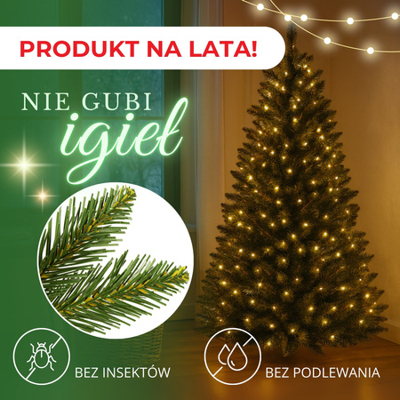 Choinka sztuczna 220 cm świerk skandynawski choinka jak żywa