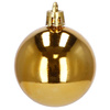Bombki choinkowe 77 szt. ozdoby świąteczne złoty