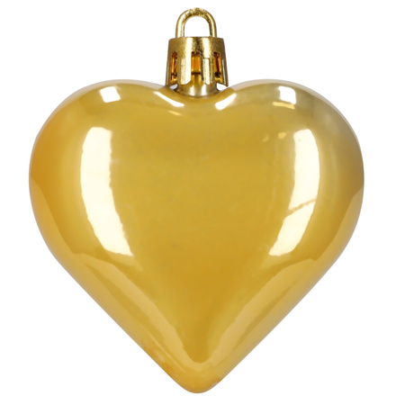 Bombki choinkowe, zestaw 100 szt. dekoracji do stroika nietłukące, złote