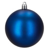 Bombki choinkowe 36 szt. komplet ozdób świątecznych zawieszki nietłukące, granatowe