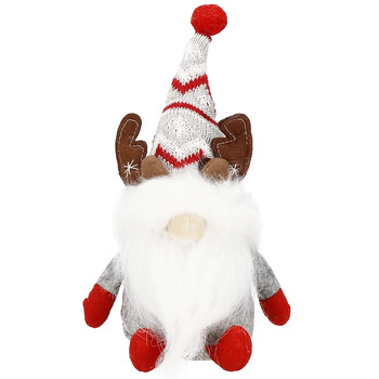 Skrzat 27 cm ozdoba świąteczna, renifer krasnal świąteczny, gnom