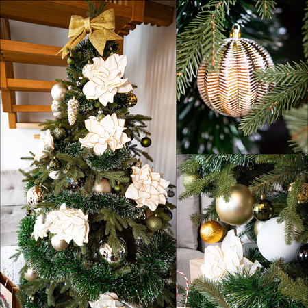 Choinka sztuczna 120 cm jak żywa świerk naturalny PE premium