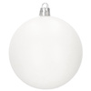 Bombki choinkowe 30 szt. biały 8cm zestaw choinkowy