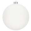 Bombki choinkowe 2 szt. ozdoby świąteczne zawieszki 15 cm białe