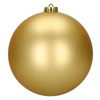 Złote bombki choinkowe 15 cm 6 szt. zestaw ozdoby choinkowe matowe i geometryczne