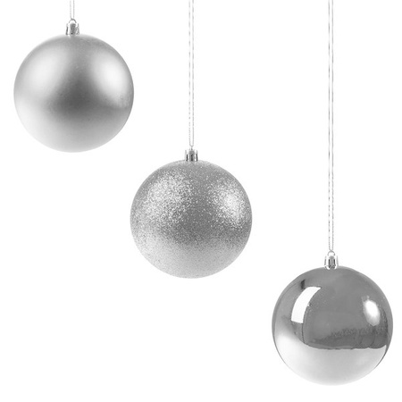 Bombki choinkowe na choinkę 10 cm zestaw 6 szt.