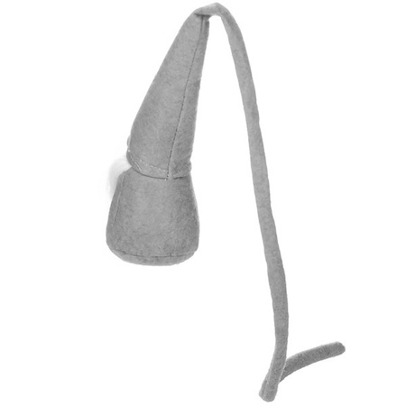 Skrzat 90cm ozdoba świąteczna, krasnal świąteczny, gnom szary