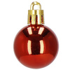 Bombki choinkowe 42 szt. ozdoby świąteczne zestaw złote, czerwone