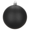 Bombki choinkowe, zestaw 9 szt. dekoracji do stroika 8,5 cm nietłukące, czarne