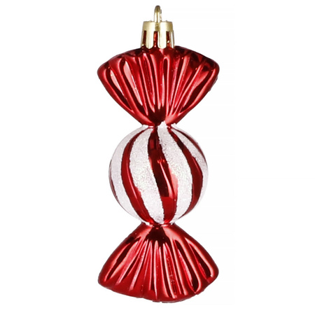 Bombki choinkowe 5 szt. cukierki, kolorowy zestaw choinkowy