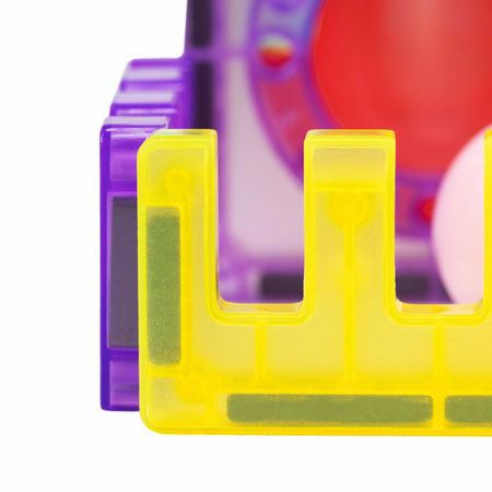 Klocki magnetyczne tory, tunele kulkowe, kulki LED zestaw klocków konstrukcyjnych 66 szt. wielokolorowe