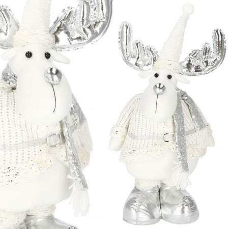 Renifer 54-70cm ozdoba świąteczna, krasnal świąteczny, gnom na teleskopowych nóżkach