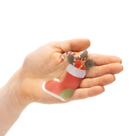 Naklejki świąteczne, dekoracje na okno 30 szt. ozdoby okienne, samoprzylepne, białe, multikolor