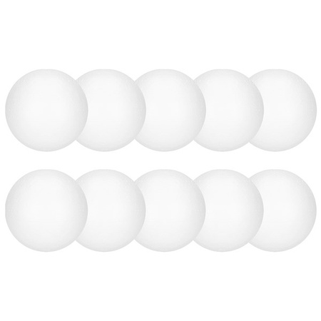 Bombki styropianowe 10cm kula styropianowa decoupage zestaw 10 szt.