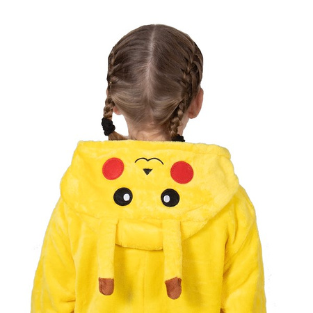 Piżama jednoczęściowa kigurumi dziecięcy kombinezon Pikachu rozmiar 130-140 cm