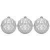 Bombki choinkowe, nietłukące 6 szt. dekoracje świąteczne 15 cm srebrne