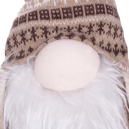 Mikołaj 35cm ozdoba świąteczna, krasnal świąteczny, gnom