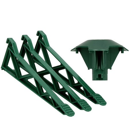 Choinka sztuczna 200 cm jodła zielona Vera choinka jak żywa