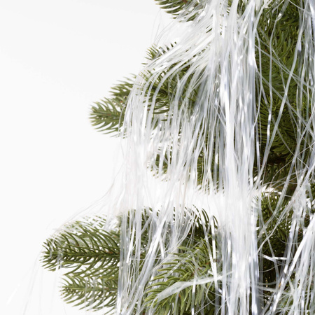 Dekoracja świąteczna Włosy Anielskie 100 cm ozdoba na choinkę, przeźroczyste