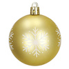 Bombki choinkowe, zestaw 36 szt. dekoracji do stroika, nietłukące złote
