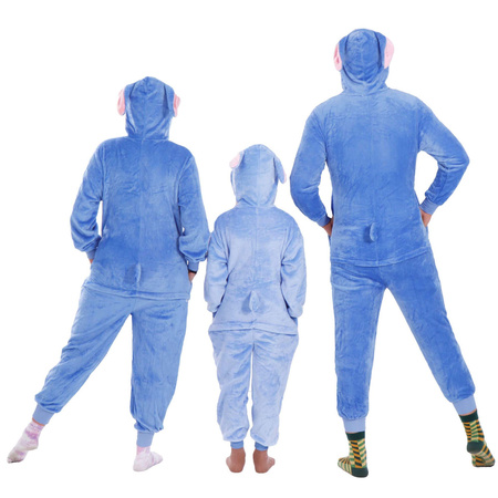 Piżama kigurumi Stitch kombinezon jednoczęściowy dziecięcy przebranie rozmiar S