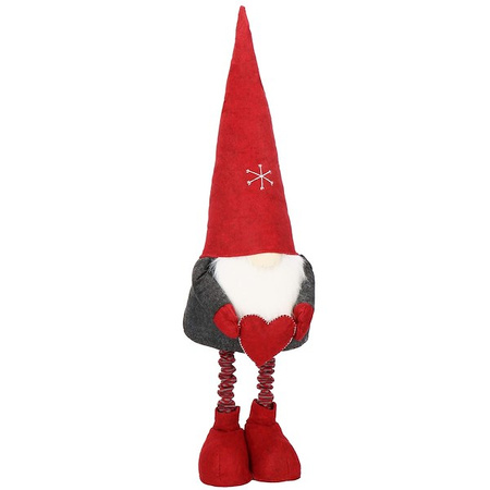 Skrzat 75-120cm ozdoba świąteczna, krasnal świąteczny, gnom na teleskopowych nóżkach