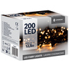 Lampki choinkowe 200 led biały ciepły 12,5 m oświetlenie świąteczne IP44