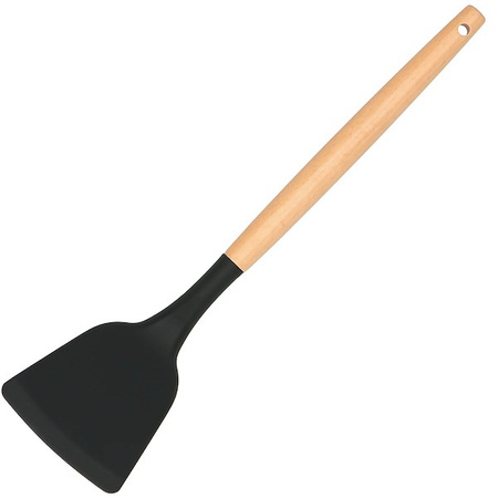 Przybory kuchenne 12 szt. akcesoria do kuchni silikonowe czarne