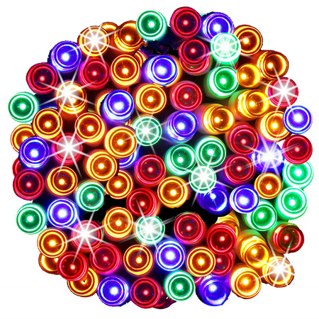 Lampki choinkowe 500 Led multikolor 34,5 m oświetlenie świąteczne