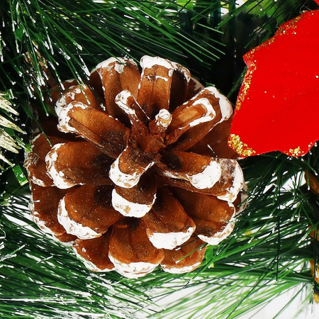 Wieniec świąteczny ozdoba na drzwi wianek stroik bożonarodzeniowy 33 cm