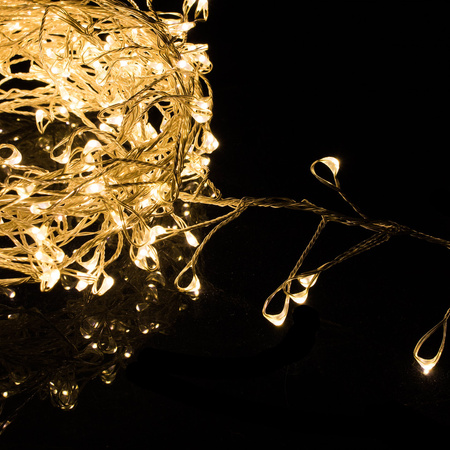 Lampki dekoracyjne 300 LED biały ciepły