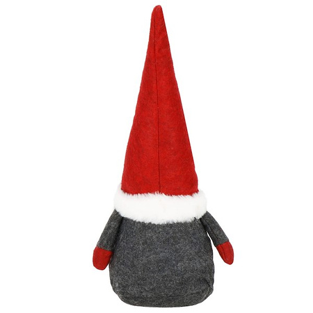 Skrzat 37 cm ozdoba świąteczna, stojący mikołaj, krasnal świąteczny, gnom