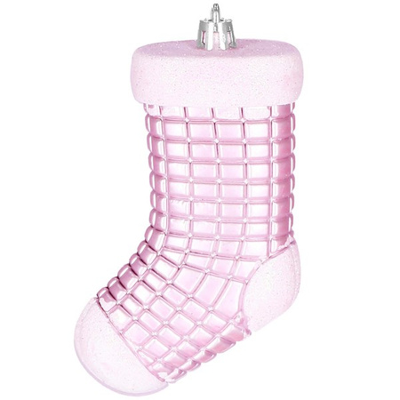 Bombki choinkowe 77 szt. ozdoby świąteczne różowy