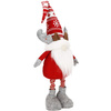 Skrzat 80 cm ozdoba świąteczna, renifer krasnal świąteczny, gnom z teleskopowymi nózkami