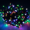 Lampki choinkowe 300 led multikolor + flash 15m oświetlenie świąteczne IP44
