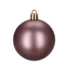Bombki choinkowe 40 szt. komplet dekoracje świąteczne zawieszki nietłukące, fioletowe