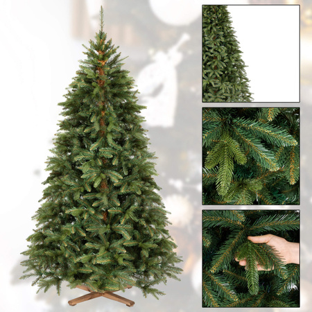 Choinka sztuczna Premium Royal Trees 220 cm świerk syberyjski z stojakiem, drzewko PE